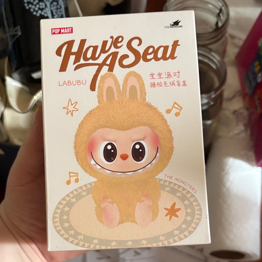 Pop Mart The Monsters Key & Card Holder - Tan